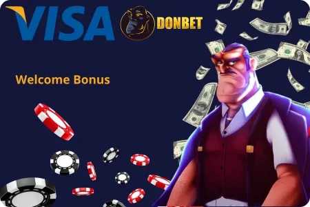 Welcome Bonus at Donbet Casino