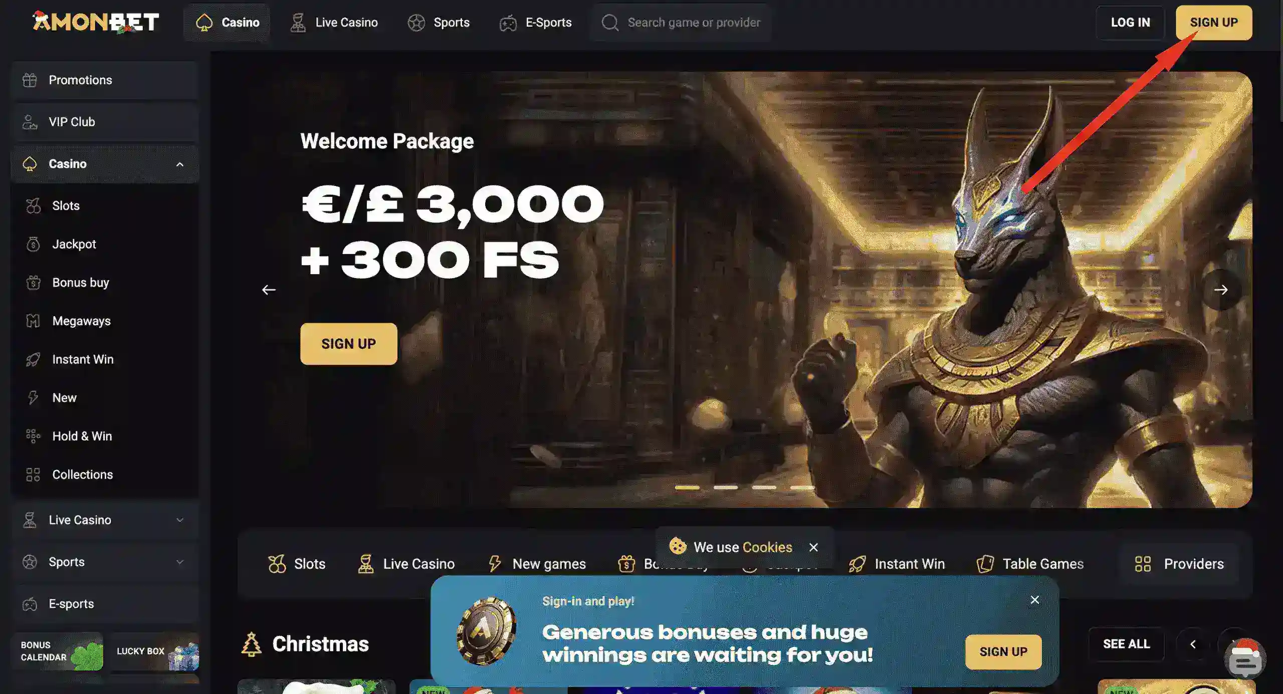 AmonBet Login