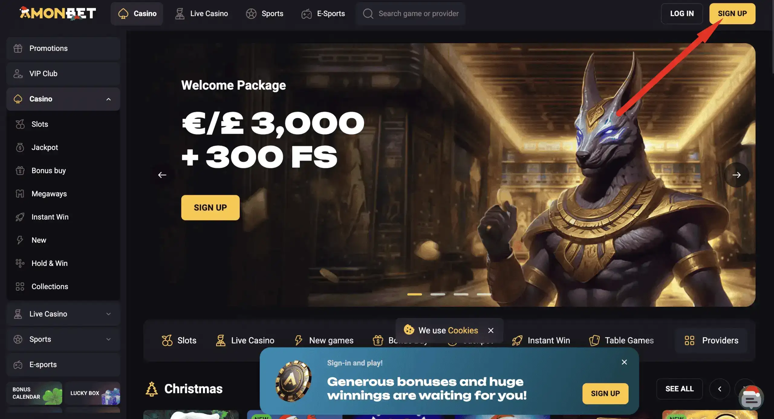 AmonBet Login