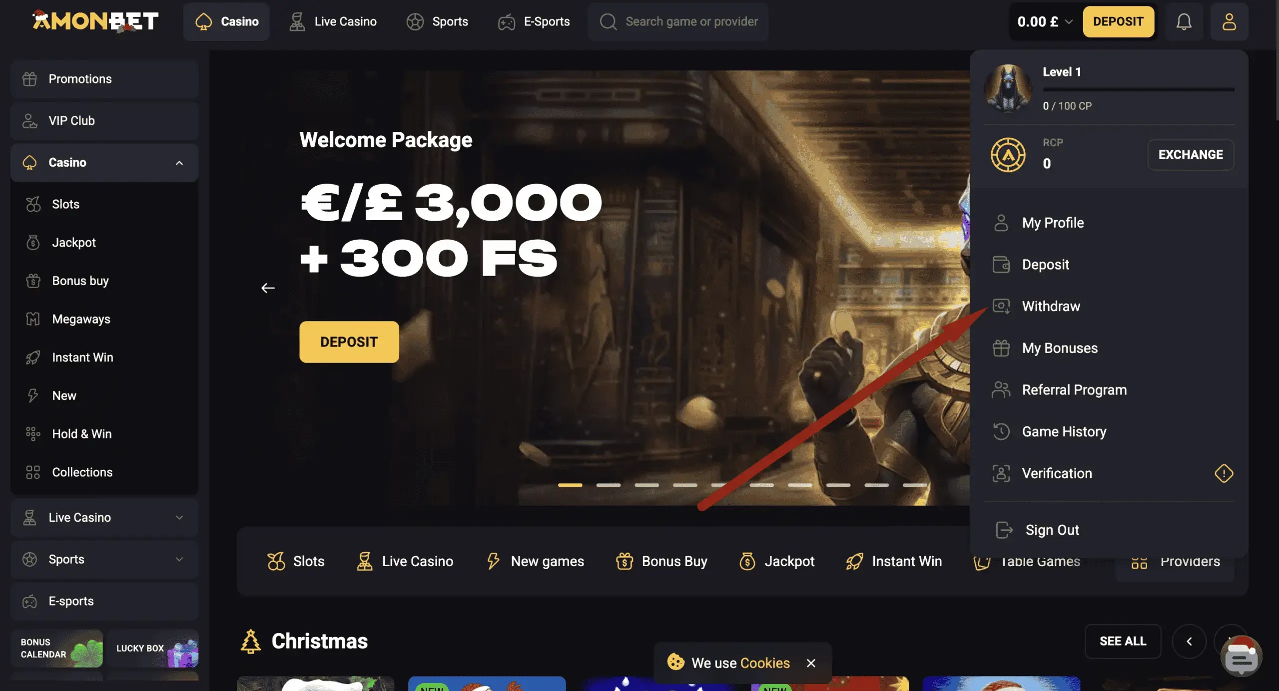 visa withdraw