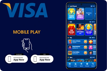 Spinfin Casino runs in the mobile browser with a fixed bottom menu and no app to install